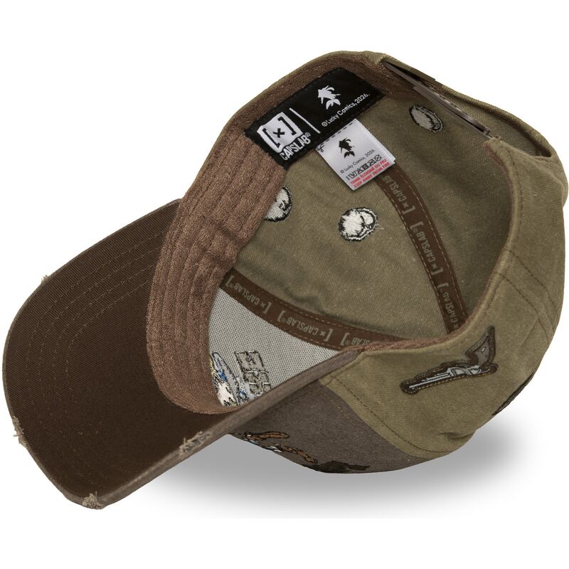 mutzen-gebogen-braun-snapback-lck4-luc-lucky-luke-von-capslab mutzen-gebogen-braun-snapback-lck4-luc-lucky-luke-von-capslab