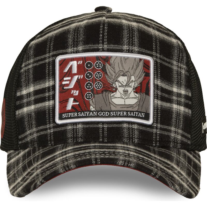 casquette-trucker-noire-vegetto-dbs9-god-dragon-ball-capslab casquette-trucker-noire-vegetto-dbs9-god-dragon-ball-capslab