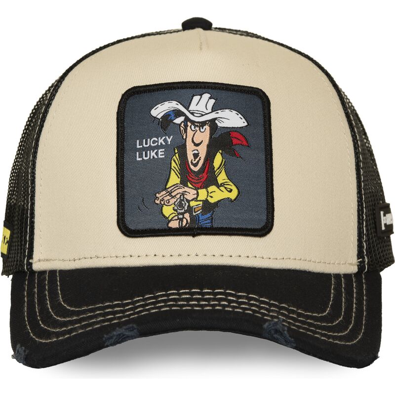 mutzen-gebogen-beige-snapback-lck4-cow-lucky-luke-von-capslab