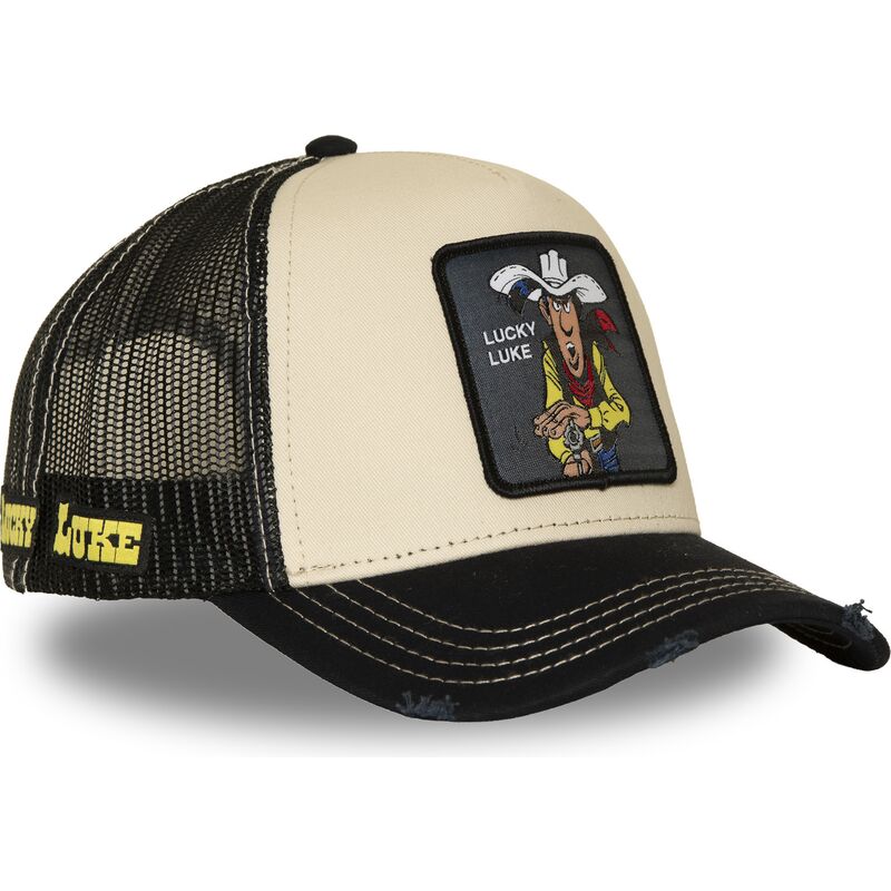 mutzen-gebogen-beige-snapback-lck4-cow-lucky-luke-von-capslab