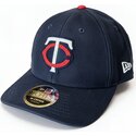 casquette-courbee-bleue-marine-snapback-9forty-m-crown-field-of-dreams-minnesota-twins-mlb-new-era