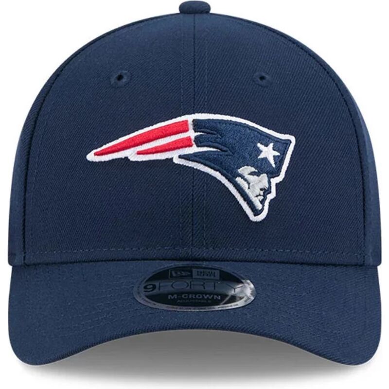 mutzen-gebogen-marineblau-snapback-9forty-m-crown-team-der-new-england-patriots-nfl-von-new-era mutzen-gebogen-marineblau-snapback-9forty-m-crown-team-der-new-england-patriots-nfl-von-new-era