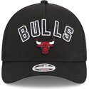 casquette-trucker-noire-9forty-m-crown-a-frame-pomp-chicago-bulls-nba-new-era