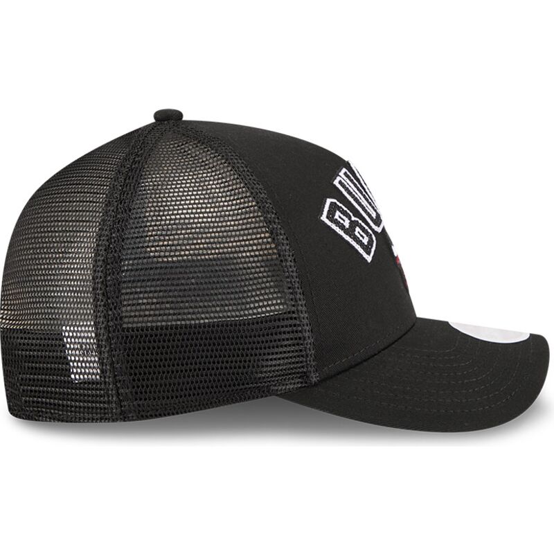 mutzen-gebogen-schwarz-snapback-9forty-m-crown-a-frame-pomp-der-chicago-bulls-nba-von-new-era
