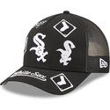 mutzen-gebogen-schwarz-snapback-9forty-m-crown-a-frame-all-over-der-chicago-white-sox-mlb-von-new-era