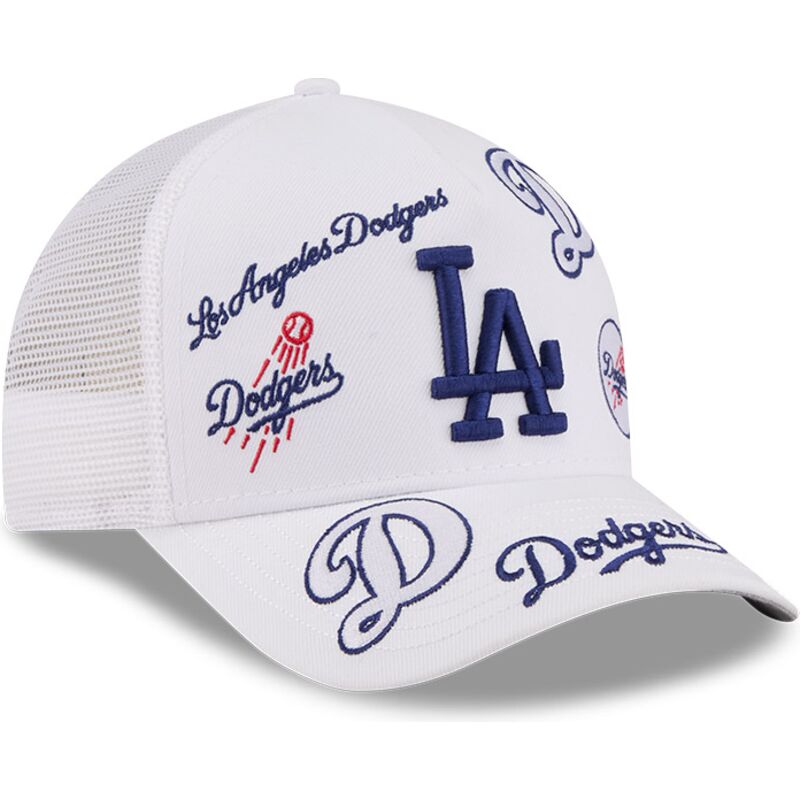 mutzen-gebogen-weiss-snapback-9forty-m-crown-a-frame-all-over-der-los-angeles-dodgers-mlb-von-new-era