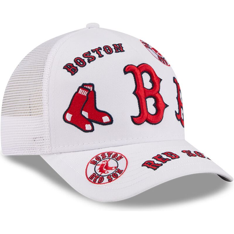 mutzen-gebogen-weiss-snapback-9forty-m-crown-a-frame-all-over-der-boston-red-sox-mlb-von-new-era