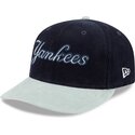 casquette-courbee-bleue-marine-snapback-9fifity-two-tone-cord-new-york-yankees-mlb-new-era