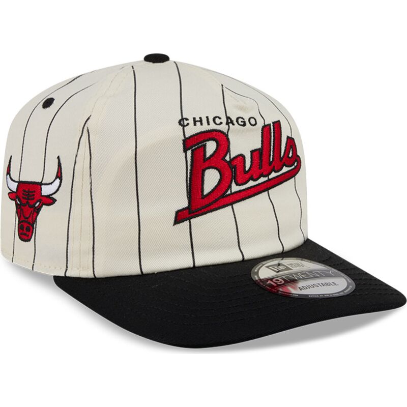 mutzen-gebogen-beige-snapback-19twenty-pinstripe-der-chicago-bulls-nba-von-new-era