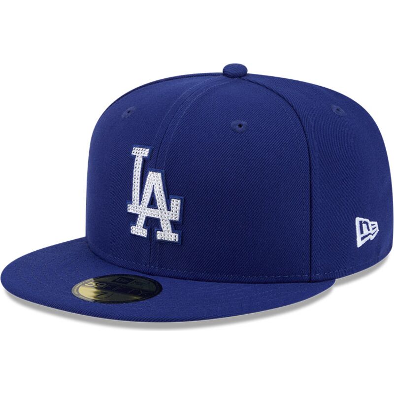 mutzen-flach-blau-angepasst-59fifty-rhinstone-badge-der-los-angeles-dodgers-mlb-von-new-era