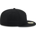 casquette-plate-noire-ajustee-59fifty-rhinestone-los-angeles-dodgers-mlb-new-era