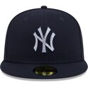 mutzen-flach-marineblau-angepasst-59fifty-rhinestone-badge-der-new-york-yankees-mlb-von-new-era
