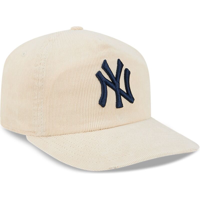 casquette-courbee-beige-ajustable-avec-logo-bleu-marine-19twenty-na-lifestyle-f1-new-york-yankees-mlb-new-era