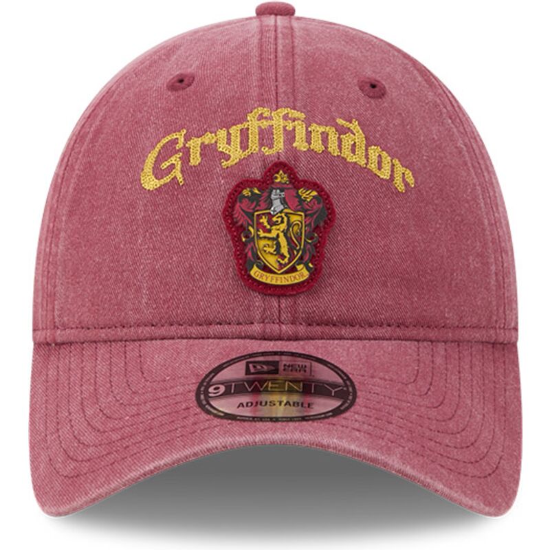 mutzen-gebogen-rot-verstellbares-band-9twenty-na-lifestyle-f1-der-gryffindor-harry-potter-von-new-era