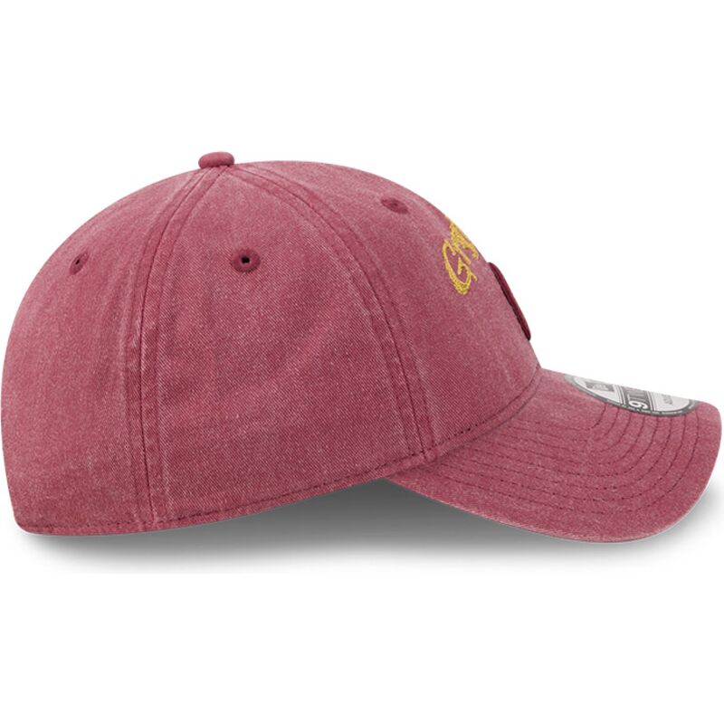 casquette-courbee-rouge-ajustable-9twenty-na-lifestyle-f1-gryffindor-harry-potter-new-era