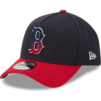 Mützen gebogen marineblau snapback 9FORTY A Frame NA Lifestyle F1 der Boston Red Sox MLB von New Era