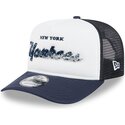 casquette-trucker-bleue-marine-et-blanche-9fifty-a-frame-na-lifestyle-f1-new-york-yankees-mlb-new-era