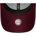 mutzen-gebogen-rot-verstellbares-band-rosa-9forty-metallic-der-new-york-yankees-mlb-von-new-era