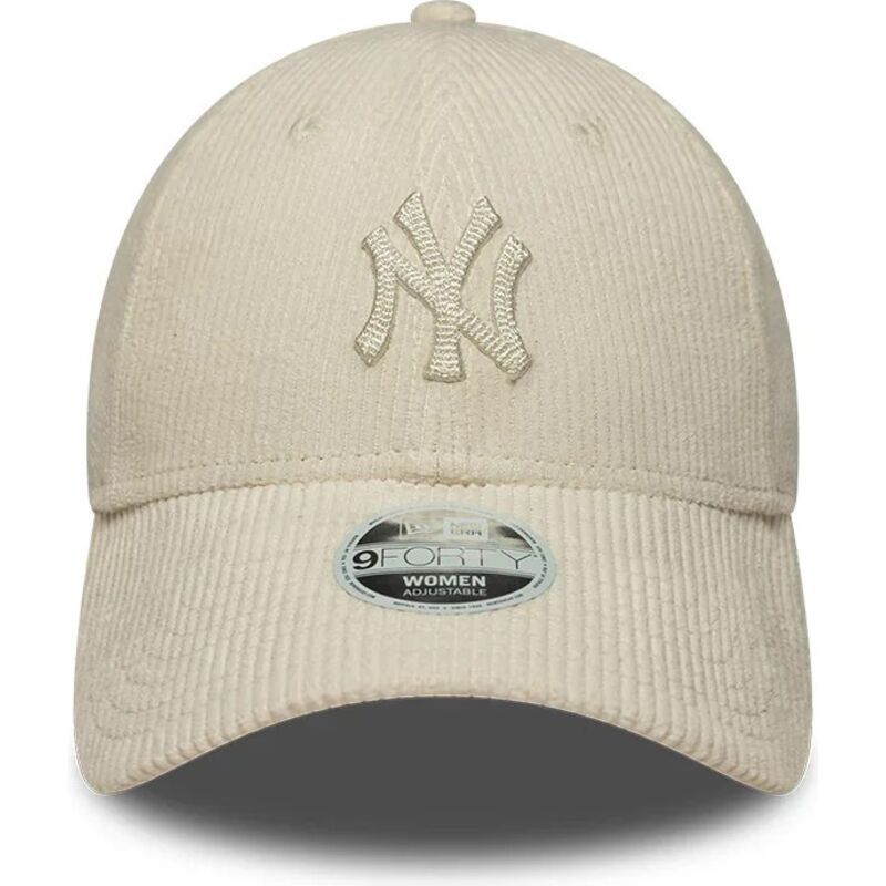 mutzen-gebogen-beige-verstellbares-band-9forty-cord-der-new-york-yankees-mlb-von-new-era
