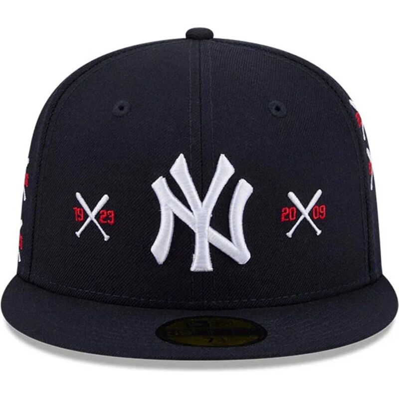 mutzen-flach-marineblau-angepasst-59fifty-spike-lee-crossed-bats-der-new-york-yankees-mlb-von-new-era