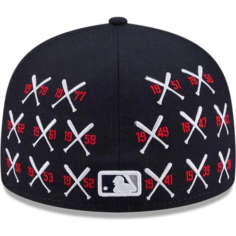 casquette-plate-bleue-marine-ajustee-59fifty-spike-lee-crossed-bats-new-york-yankees-mlb-new-era