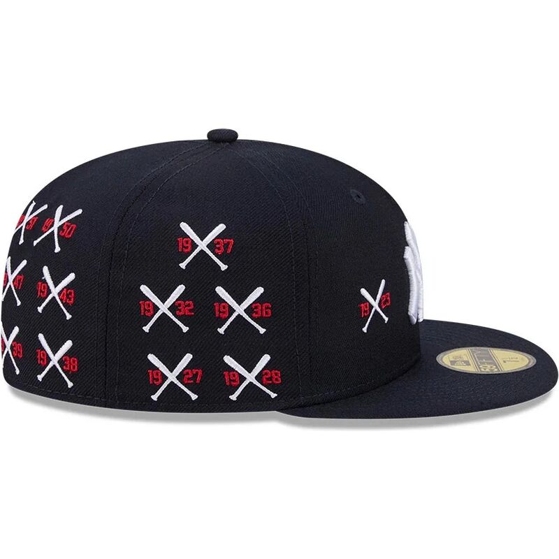 mutzen-flach-marineblau-angepasst-59fifty-spike-lee-crossed-bats-der-new-york-yankees-mlb-von-new-era