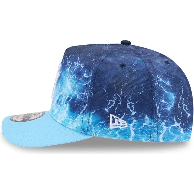 casquette-courbee-bleue-snapback-9fifty-a-frame-deep-water-new-york-yankees-mlb-new-era
