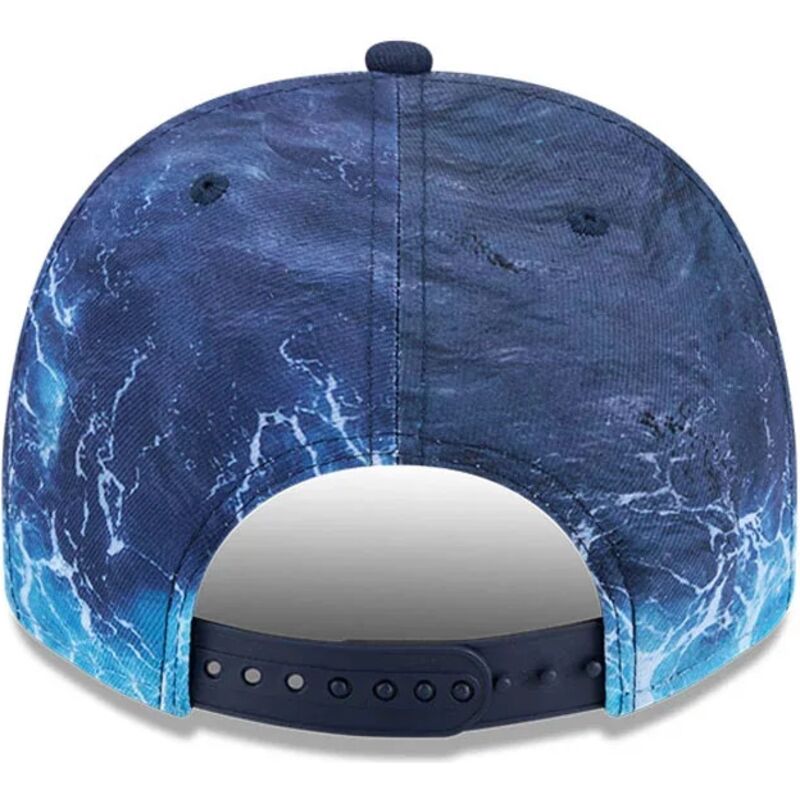 casquette-courbee-bleue-snapback-9fifty-a-frame-deep-water-new-york-yankees-mlb-new-era