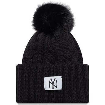 Mützen bommel schwarz für Kinder Cable der New York Yankees MLB von New Era