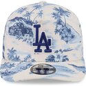 mutzen-gebogen-blau-snapback-19twenty-tropics-der-los-angeles-dodgers-mlb-von-new-era