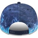 mutzen-gebogen-blau-snapback-9fifty-a-frame-deep-water-der-los-angeles-dodgers-mlb-von-new-era