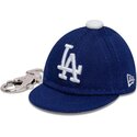 porte-cles-bleu-mini-cap-keychain-los-angeles-dodgers-mlb-new-era