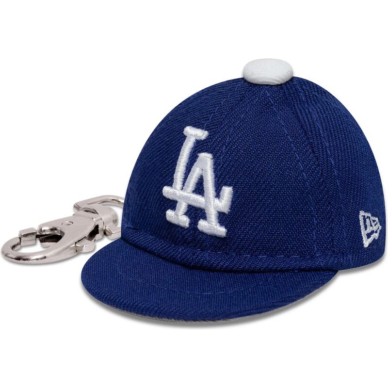 porte-cles-bleu-mini-cap-keychain-los-angeles-dodgers-mlb-new-era porte-cles-bleu-mini-cap-keychain-los-angeles-dodgers-mlb-new-era