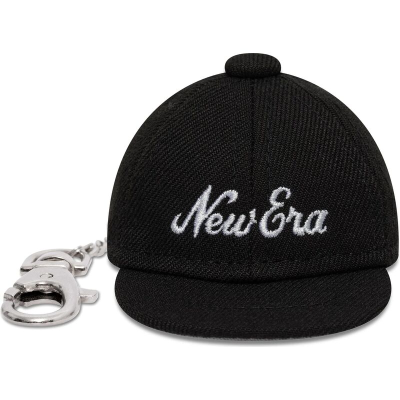 porte-cles-noir-mini-cap-chain-new-era