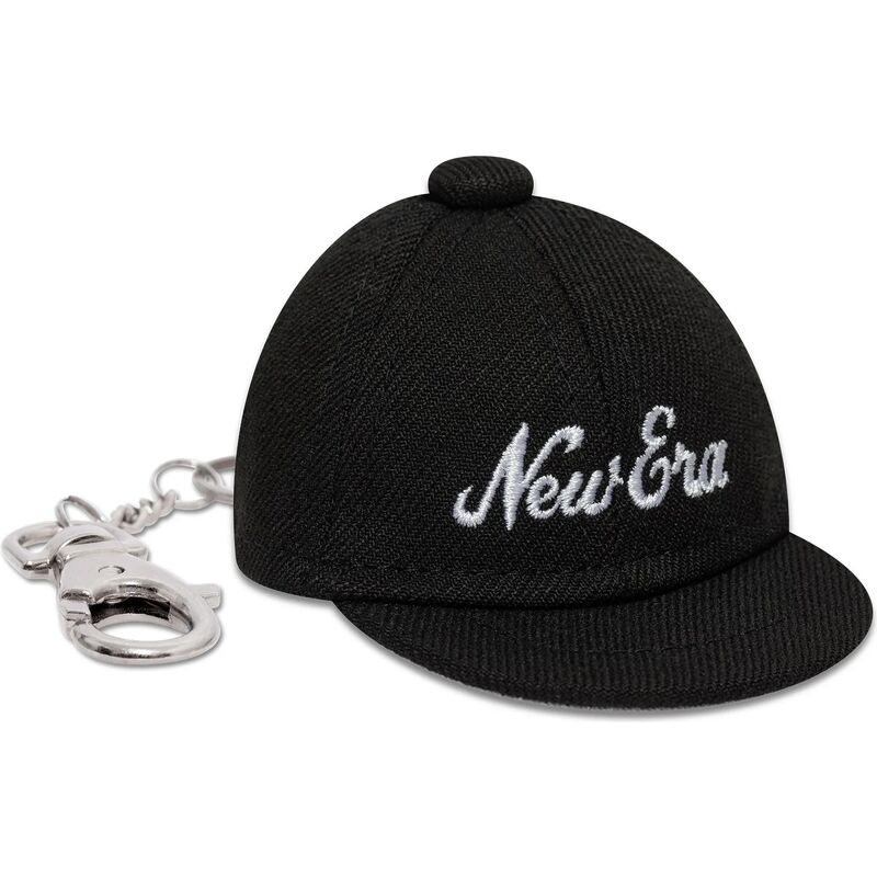 porte-cles-noir-mini-cap-chain-new-era
