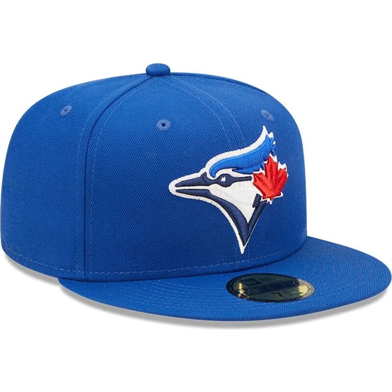 casquette-plate-bleue-ajustee-59fifty-ac-perf-toronto-blue-jays-mlb-new-era casquette-plate-bleue-ajustee-59fifty-ac-perf-toronto-blue-jays-mlb-new-era