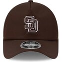 mutzen-gebogen-braun-snapback-9forty-apex-batting-practice-der-san-diego-padres-mlb-von-new-era