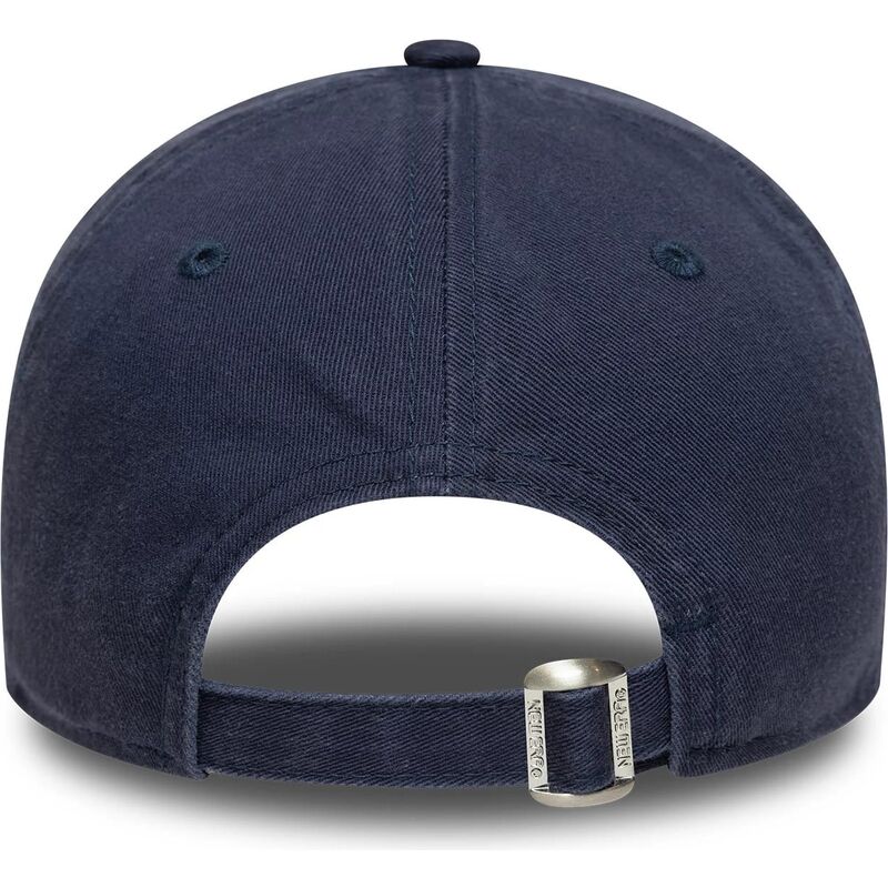 casquette-courbee-bleue-marine-ajustable-9twenty-washed-mini-logo-new-york-mets-mlb-new-era