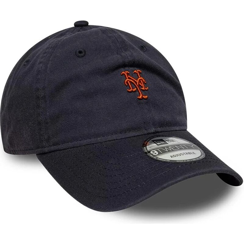 mutzen-gebogen-marineblau-verstellbares-band-9twenty-mini-der-new-york-mets-mlb-von-new-era