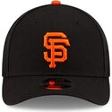 casquette-courbee-noire-snapback-avec-logo-orange-9forty-m-crown-player-replica-san-francisco-giants-mlb-new-era
