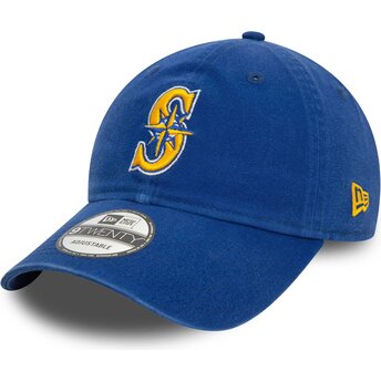 Mützen gebogen blau verstellbares band 9TWENTY Core Classic der Seattle Mariners MLB von New Era