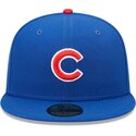 mutzen-flach-blau-angepasst-59fifty-ac-perf-der-chicago-cubs-mlb-von-new-era