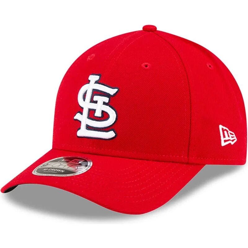 mutzen-gebogen-braun-snapback-9forty-m-crown-player-replica-der-st-louis-cardinals-mlb-von-new-era