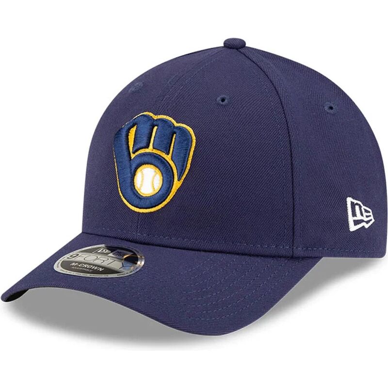 mutzen-gebogen-marineblau-snapback-9forty-m-crown-player-replica-der-milwaukee-brewers-mlb-von-new-era