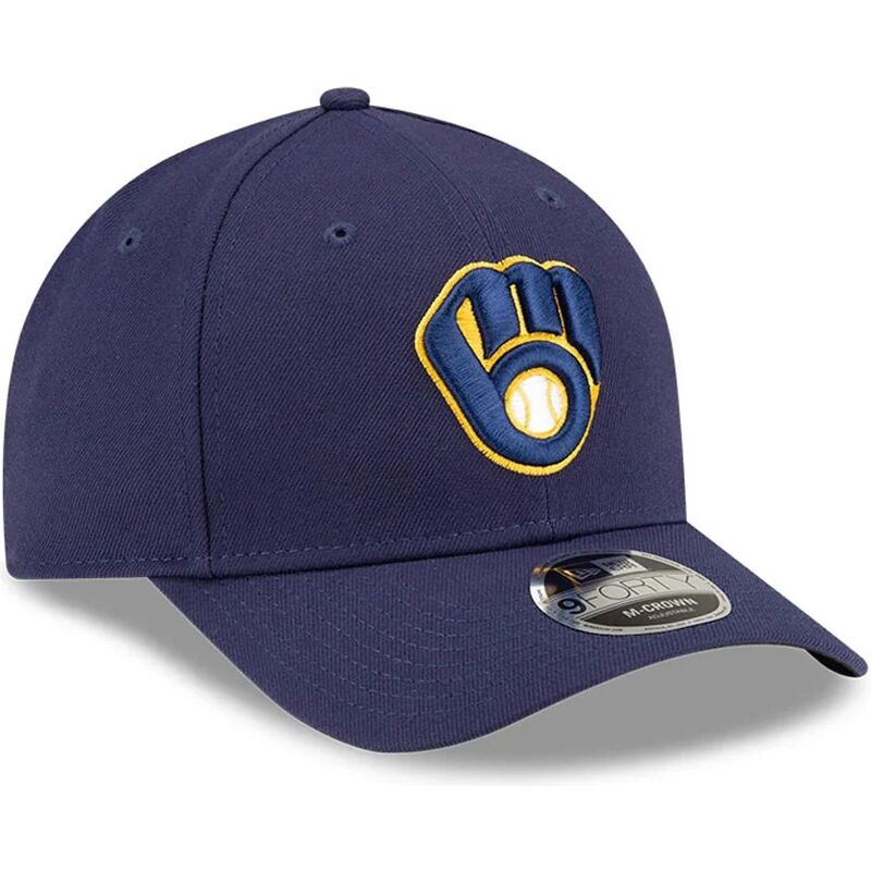 mutzen-gebogen-marineblau-snapback-9forty-m-crown-player-replica-der-milwaukee-brewers-mlb-von-new-era