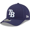 mutzen-gebogen-marineblau-snapback-9forty-m-crown-player-replica-der-tampa-bay-rays-mlb-von-new-era