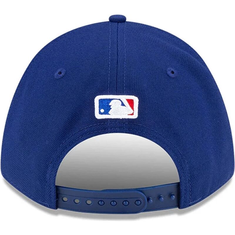 casquette-courbee-bleue-snapback-9forty-m-crown-player-replica-texas-rangers-mlb-new-era