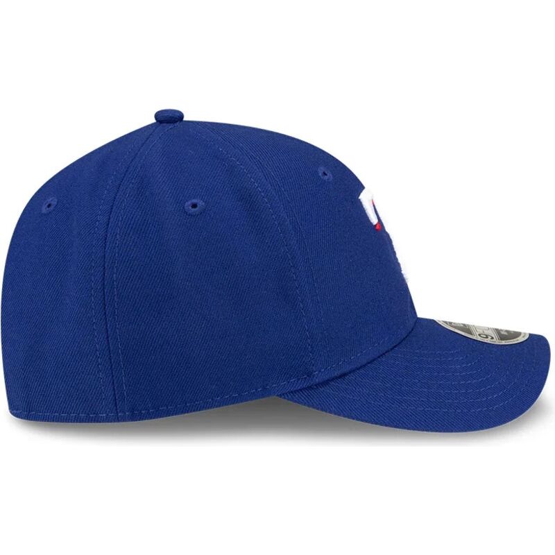mutzen-gebogen-blau-snapback-9forty-m-crown-player-replica-der-texas-rangers-mlb-von-new-era