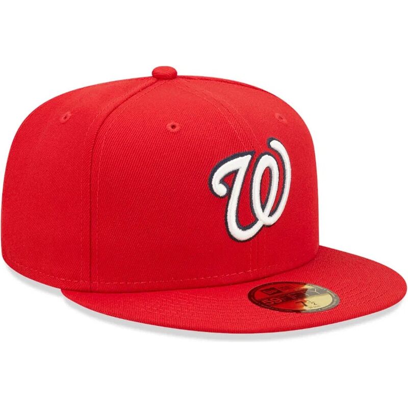 casquette-plate-rouge-ajustee-59fifty-ac-perf-washington-nationals-mlb-new-era casquette-plate-rouge-ajustee-59fifty-ac-perf-washington-nationals-mlb-new-era