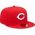 casquette-plate-rouge-ajustee-59fifty-ac-perf-cincinnati-reds-mlb-new-era
